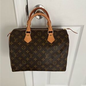 LOUIS VUITTON MONOGRAM SPEEDY 30 MADE IN FRANCE! FANTASTIC!